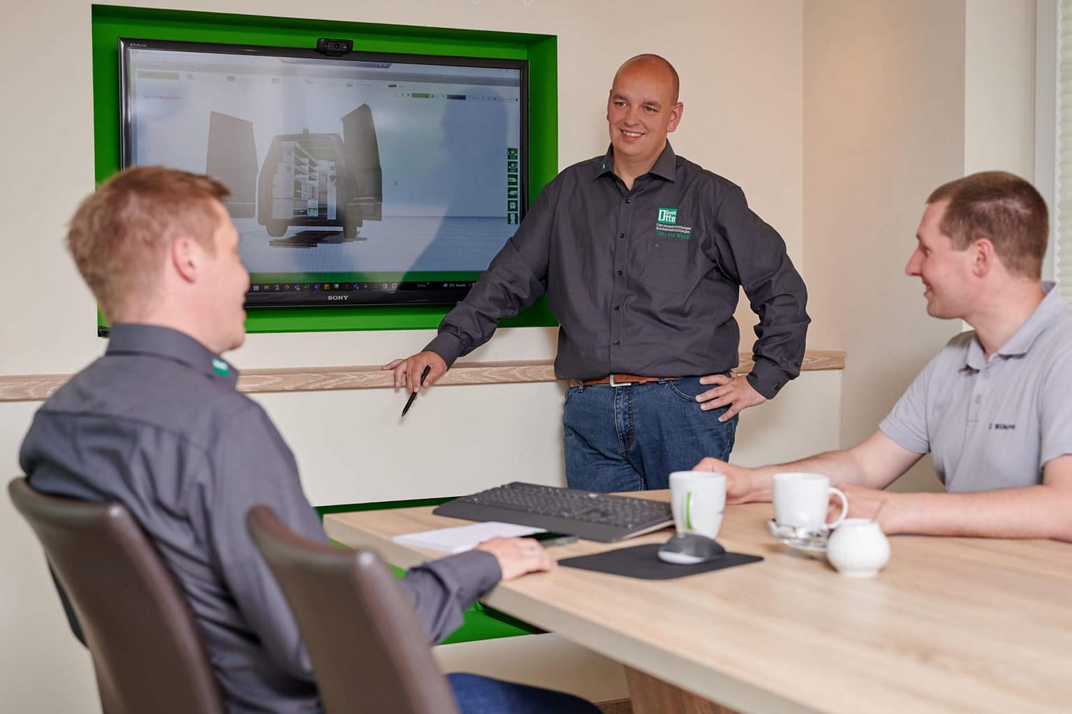 Otte Mitarbeiter im Meeting